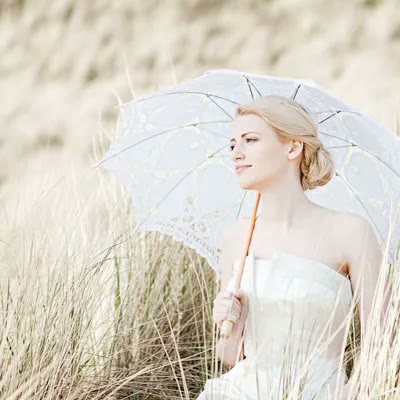 A bridal promotional portrait of Victoria Moloko.