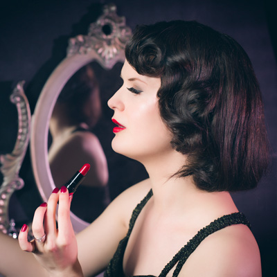 Glamour portrait of Brandy Montmarte.
